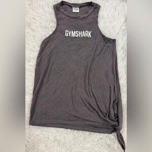 gymshark knotted tie tank top